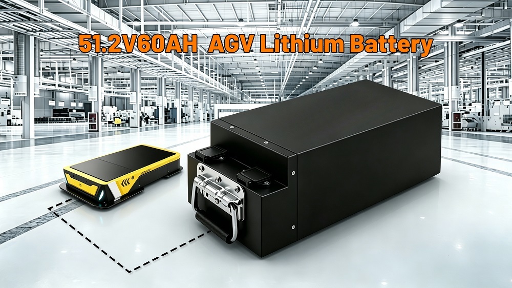 সম্পর্কে সর্বশেষ কোম্পানী কেস সিঙ্গাপুর AGV লিথিয়াম ব্যাটারি 51.2V60AH প্রজেক্ট কেস