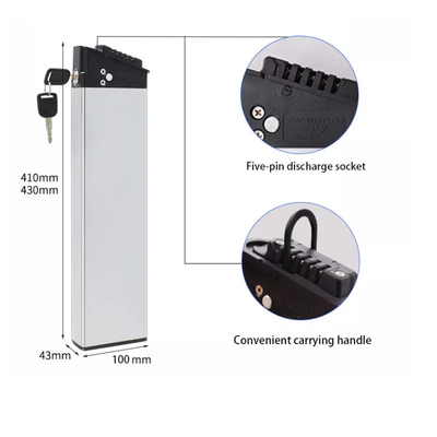Customized Electric Bike Lithium Battery 36V 48V Multiple Protection 18650 battery cell LiFePO4 NCM OEM