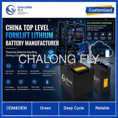 Custom 48V 560Ah LiFePO4 Forklift Battery with Smart BMS for Electric Forklifts