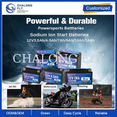 12V 18Ah 360CCA Sodium-Ion Motorcycle Starter Battery for Touring and Cold Weather