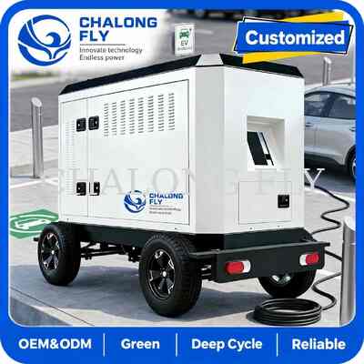 80kW 106kWh LiFePO4 Mobile Battery Energy Storage System for C&I Mobile BESS Projects