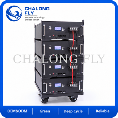 48V 100Ah Built-in BMS Residential Energy Storage Battery for Solar Home Backup Power
