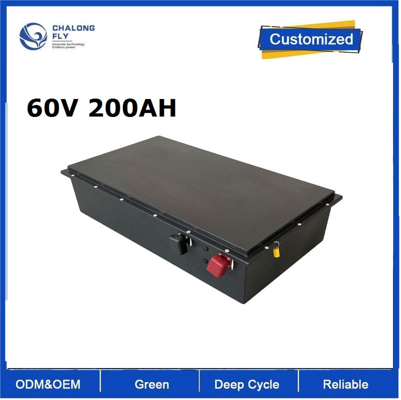CLF OEM ODM 60V 200Ah LiFePO4 Battery Pack with High Discharge Current 200A and IP67 Waterproof for Electric Forklift and Bus