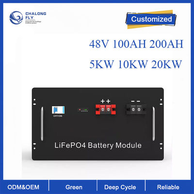 LiFePo4 লিথিয়াম ব্যাটারি 48V 5KW 10KW OEM ODM শক্তি সঞ্চয়স্থান লিথিয়াম আয়রন ফসফেট ব্যাটারি EV/RV/নৌকা/গল্ফ কার্টের জন্য