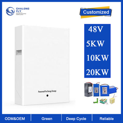 LiFePo4 লিথিয়াম ব্যাটারি OEM ODM 5KW 10KW হোম ব্যাকআপ ব্যাটারি প্যাক 48V 100AH ​​200Ah সোলার এনার্জি স্টোরেজ ব্যাটারি সিস্টেম