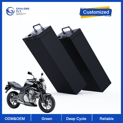 LiFePO4 লিথিয়াম ব্যাটারি 60V 72V 96V লিথিয়াম আয়ন ব্যাটারি প্যাক OEM ODM 40H 60AH 80AH লাইটওয়েট ইলেকট্রিক স্কুটার ব্যাটারি
