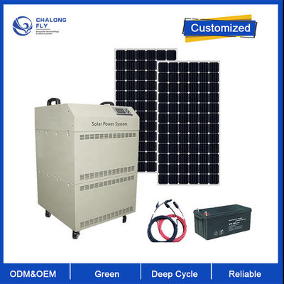 OEM ওডিএম লাইফপো 4 লিথিয়াম ব্যাটারি 3kw অফ গ্রিড সৌর প্যানেল সিস্টেম জরুরী হোম পাওয়ার জেনারেটর লিথিয়াম ব্যাটারি প্যাক