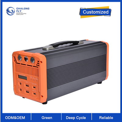 OEM ODM LiFePO4 লিথিয়াম ব্যাটারি 700W-UPS আউটডোর ক্যাম্পিং পাওয়ার ব্যাংক দ্রুত চার্জিং পাওয়ার স্টেশন লিথিয়াম ব্যাটারি প্যাক