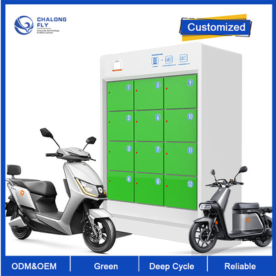 OEM ODM LiFePO4 লিথিয়াম ব্যাটারি 5 চেম্বার্স ব্যাটারি সোয়াপিং স্টেশন কাস্টমাইজড