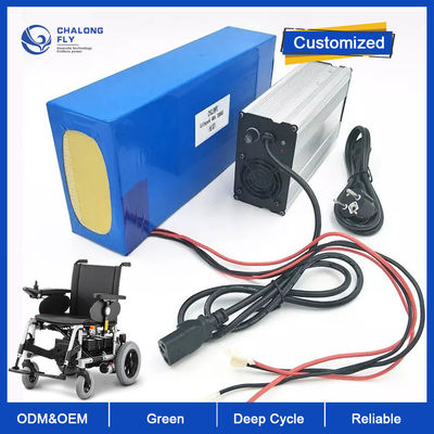 LiFePO4 লিথিয়াম ব্যাটারি রিচার্জযোগ্য OEM ODM 24V 36V 48V 60V 50AH 100AH গতিশীলতা বৈদ্যুতিক স্কুটার লিথিয়াম ব্যাটারি প্যাক