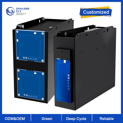 LiFePO4 লিথিয়াম ব্যাটারি OEM ODM লিথিয়াম আয়ন রিচার্জেবল AGV ব্যাটারি প্যাক 24V 36V 48V 80AH 150AH 200AH বৈদ্যুতিক যান