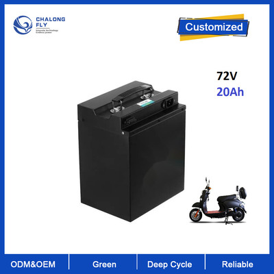 কাস্টমাইজড BMS ডিপ সাইকেল 72V 20Ah 25Ah 30A Ebike ইলেকট্রিক স্কুটার মোটরসাইকেল Lifepo4 ফসফেট লিথিয়াম ব্যাটারি OEM ODM