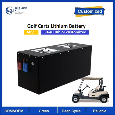 OEM 60V লিথিয়াম LiFePO4 ফর্কলিফ্ট সহ OEM পাওয়ার ব্যাটারি প্যাক AGV RGV গল্ফ কার্ট রোবট মোটরসাইকেল স্কুটার 6000চক্র সহ