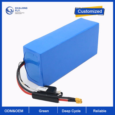 ই-বাইক স্কুটার LiFePO4 লিথিয়াম ব্যাটারি 24V 36V 48V 52V 60V 30AH 50AH 100AH ​​1000W 1500W