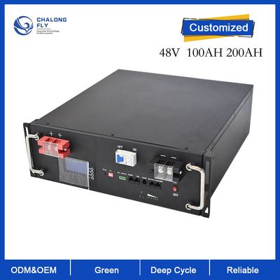 OEM ODM LiFePO4 লিথিয়াম ব্যাটারি জলরোধী 48V 51.2V 100Ah 150Ah 200Ah লিথিয়াম ব্যাটারি প্যাক