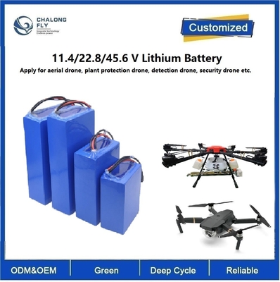 CLF OEM লিথিয়াম ব্যাটারি 22000Mah LiFePO4 NCM 22.8V 33V 43.2V 6S 12s লিথিয়াম আয়ন ব্যাটারি প্যাক জন্য এয়ারিয়াল ডিটেক্টর ড্রোন