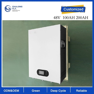 CLF 5KWH 10KWH 15KWH সৌর শক্তি লিথিয়াম আয়ন ব্যাটারি প্যাক LiFePO4 6000 চক্র 48V 100AH 200AH হোম শক্তি সঞ্চয়