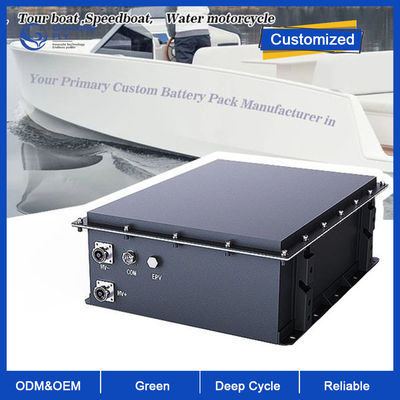 LiFePO4 লিথিয়াম ব্যাটারি 96V 105Ah লিথিয়াম আয়ন মেরিন ব্যাটারি আউটবোর্ড মোটর, ইনবোর্ড মোটর, ই-বোট, টেন্ডার, ইয়ট জন্য