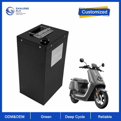 LiFePO4 লিথিয়াম ব্যাটারি কাস্টমাইজড 60V 72V লি-আইন বৈদ্যুতিক মোটরসাইকেল ব্যাটারি প্যাক 300AH 500AH ই-বাইক / হুইলচেয়ার