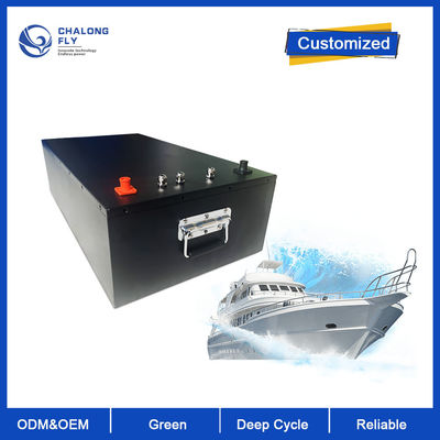 OEM ODM 96V 300Ah LiFePO4 Marine Lithium Battery Pack with IP67 Waterproof and 29.18KWh Energy for Electric Boats