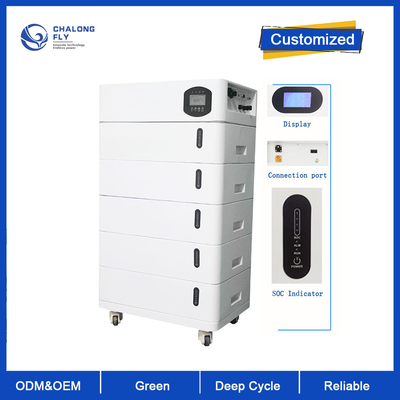 CLF এসএমএস ৫১.২V ১৫kWh সোলার লিথিয়াম ব্যাটারি ৪৮V ৫১.২V ২৮০Ah ৩০০Ah ৩১৪Ah ১৫kwh সোলার সিস্টেম পোর্টেবল LiFePO4 ব্যাটারি