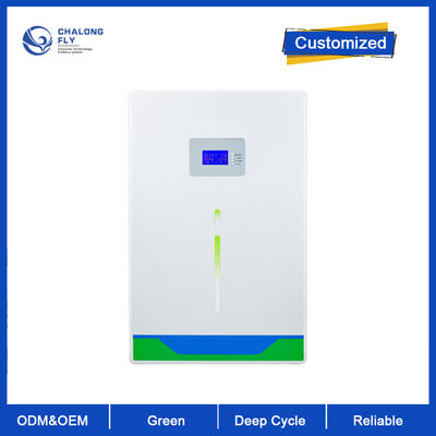 OEM ODM LiFePO4 লিথিয়াম ব্যাটারি ওয়াল মাউন্ট হোম ব্যাকআপ ব্যাটারি প্যাক রিচার্জযোগ্য 5kwh 7kwh 10kwh লিথিয়াম ব্যাটারি প্যাক