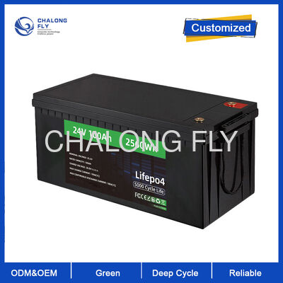 12V/24V 400Ah সোলার ইএসএস পাওয়ার সাপ্লাই LiFePO4 সলিড স্টেট ব্যাটারি প্যাক, 6000 চক্র এবং 3 বছরের ওয়ারেন্টি সহ কিংয়াও