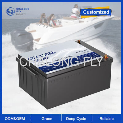 বিল্ট-ইন ম্যানেজমেন্ট সিস্টেমের সাথে 48V 150Ah LiFePO4 ব্যাটারি প্যাক বৈদ্যুতিক মেরিন বোট ইয়ট ট্রলিং মোটর কায়াক আনুষাঙ্গিক
