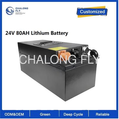 CLF স্কয়ার লিথিয়াম ব্যাটারি প্যাক 24V 80Ah উচ্চ-শক্তি শক্তি সঞ্চয় লিথিয়াম-আয়ন বাহ্যিক ব্যাটারি