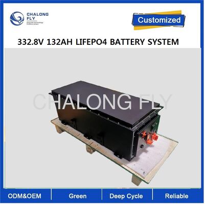 CLF OEM 332.8V 132Ah LiFePO4 ব্যাটারি সিস্টেম উচ্চ ভোল্টেজ লিথিয়াম ব্যাটারি প্যাক নির্মাণ ট্র্যাকযুক্ত যানবাহনের জন্য দীর্ঘ জীবন