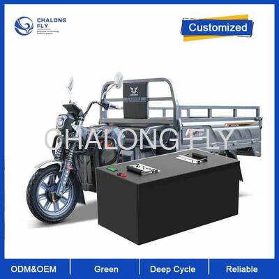 ইলেকট্রিক গল্ফ কার্টের জন্য ৬০ভি ৪৫এএইচ লিথিয়াম ব্যাটারি, ঠান্ডা-প্রতিরোধী LiFePO4 প্রযুক্তি এবং দীর্ঘ সাইকেল লাইফ সহ