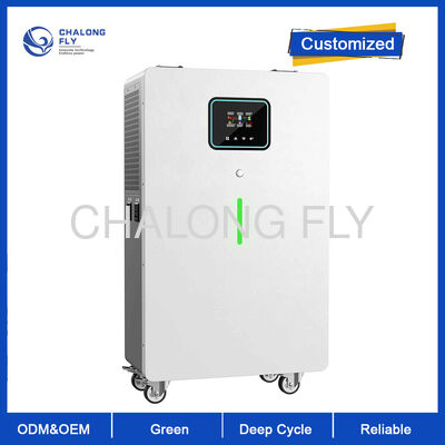 দীর্ঘস্থায়ী LiFePO4 ব্যাটারি 10 বছর পর্যন্ত জীবনকাল 6.2 KW হোম সৌর শক্তি সঞ্চয়স্থান লিথিয়াম ব্যাটারি বক্স শক্তি সিস্টেম