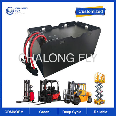 80V 200Ah হালকা ওজন ফোর্কলিফ্ট লিথিয়াম ব্যাটারি LiFePO4 কম্প্যাক্ট 3000 চক্র 16kWh বৈদ্যুতিক ফোর্কলিফ্ট জন্য দ্রুত চার্জ