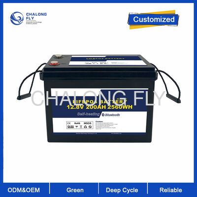 12V 400Ah LiFePO4 RV ব্যাটারি 5120Wh উচ্চ ক্ষমতা 6000+ চক্র জীবন এবং IP67 অফ গ্রিড ক্যাম্পিং জন্য জলরোধী