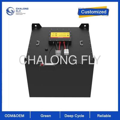 80V 200Ah LiFePO4 লিথিয়াম ফর্কলিফ্ট ব্যাটারি 6000 সাইকেল লাইফ এবং IP65 সুরক্ষা সহ